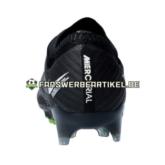 Nike Air Zoom Mercurial Vapor XV Shadow Elite FG Grau Schwarz Fußballschuhe