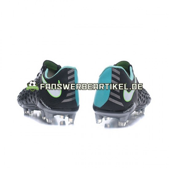 Nike HyperVenom Phantom III Elite FG Blau Schwarz Fußballschuhe