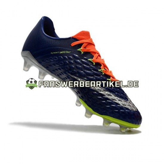 Nike HyperVenom Phantom III Elite FG Orange Blau Fußballschuhe