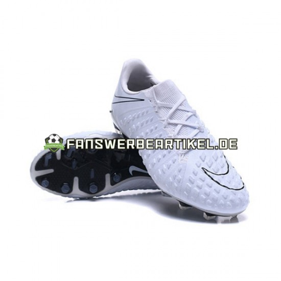 Nike HyperVenom Phantom III Elite FG Weiß Fußballschuhe