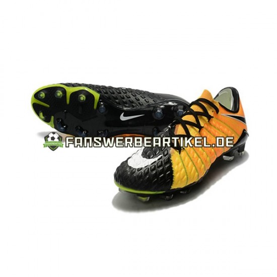 Nike HyperVenom Phantom III Elite FG Gelb Schwarz Fußballschuhe