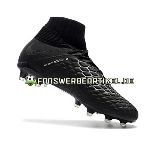 Nike Hypervenom Phantom 3 Elite DF FG Weiß Schwarz Fußballschuhe