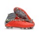 Nike Hypervenom Phantom 3 Elite DF FG Rot Grau Fußballschuhe