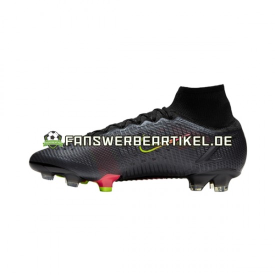 Nike Mercurial Superfly VIII X Prism Elite FG Schwarz Fußballschuhe