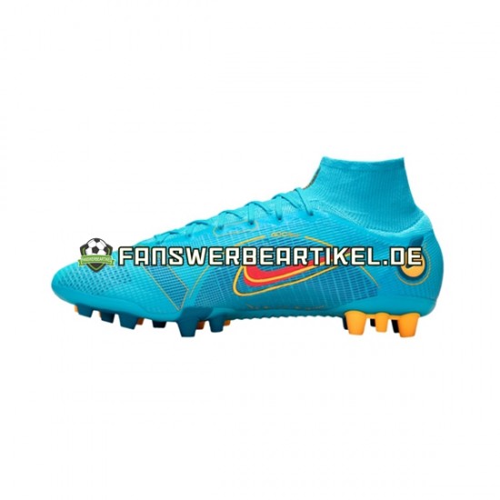 Nike Mercurial Superfly VIII Blueprint Elite AG Blau Fußballschuhe