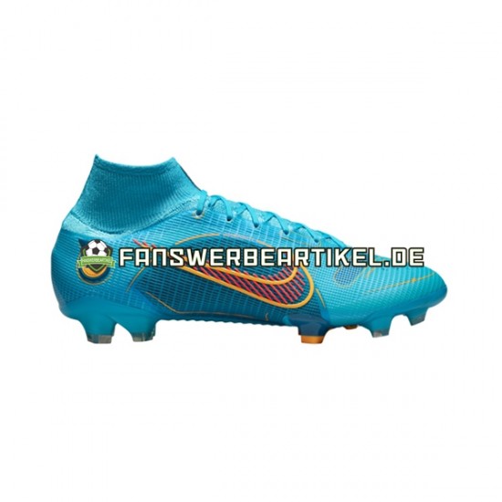 Nike Mercurial Superfly VIII Blueprint Elite FG Blau Fußballschuhe