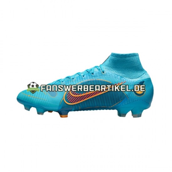 Nike Mercurial Superfly VIII Blueprint Elite FG Blau Fußballschuhe