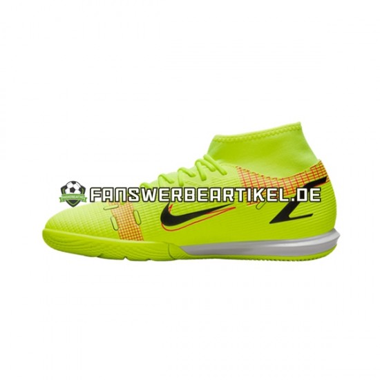 Nike Mercurial Superfly VIII Motivation Academy IC Gelb Fußballschuhe