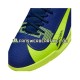 Nike Mercurial Superfly VIII Recharge Academy IC Blau Gelb Fußballschuhe