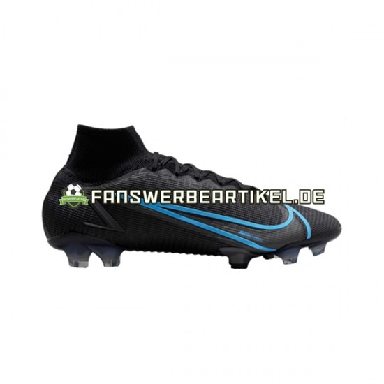 Nike Mercurial Superfly VIII Renew Elite FG Schwarz Fußballschuhe