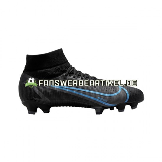 Nike Mercurial Superfly VIII Renew Pro FG Schwarz Fußballschuhe