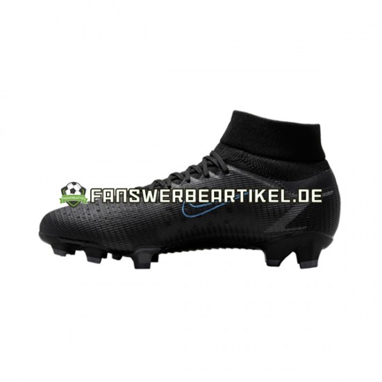 Nike Mercurial Superfly VIII Renew Pro FG Schwarz Fußballschuhe