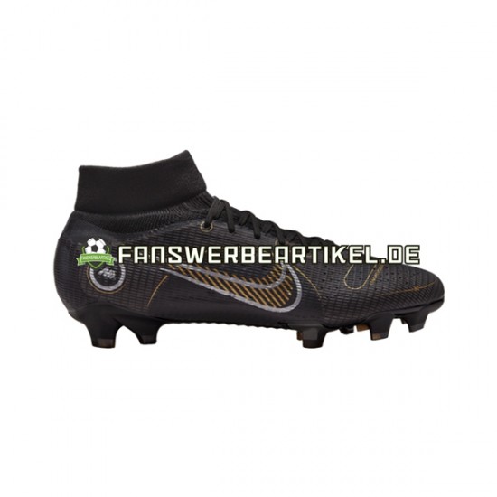 Nike Mercurial Superfly VIII Shadow Pro FG Schwarz Fußballschuhe