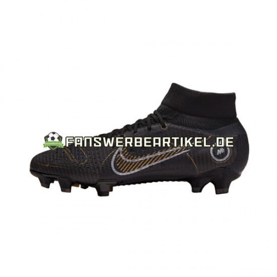 Nike Mercurial Superfly VIII Shadow Pro FG Schwarz Fußballschuhe