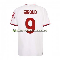Olivier Giroud 9 Trikot AC Mailand Herren Auswärtsausrüstung 2022-2023 Kurzarm