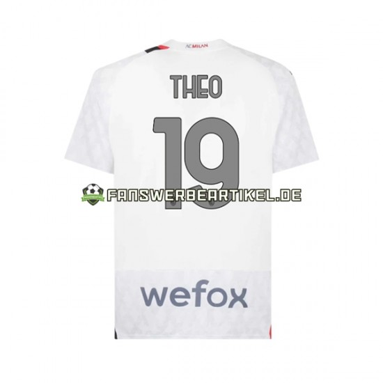 Theo 19 Trikot AC Mailand Herren Auswärtsausrüstung 2023-2024 Kurzarm