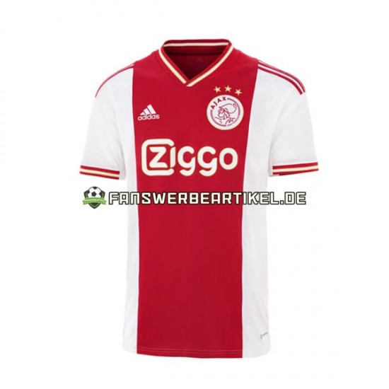 Trikot Ajax Amsterdam Herren Heimausrüstung 2022-2023 Kurzarm