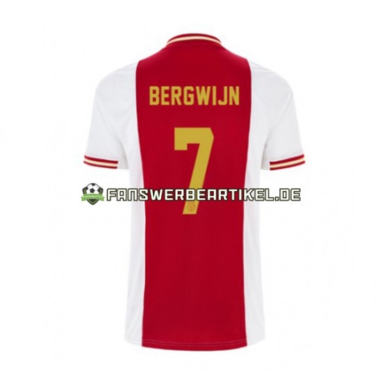 Steven Bergwijn 7 Trikot Ajax Amsterdam Herren Heimausrüstung 2022-2023 Kurzarm