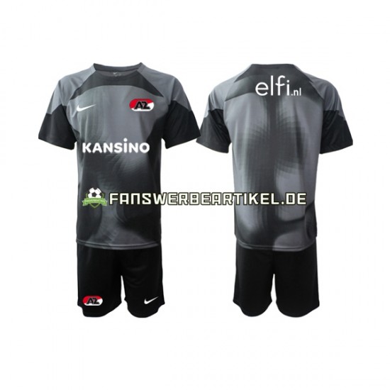 Torwart Trikot AZ Alkmaar Kinder Auswärtsausrüstung 2022-2023 Kurzarm