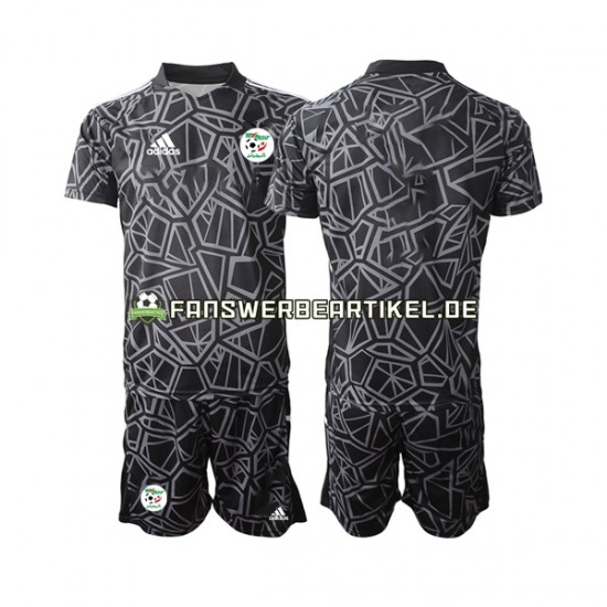 Torwart Trikot Algerien Kinder Heimausrüstung 2022 Kurzarm