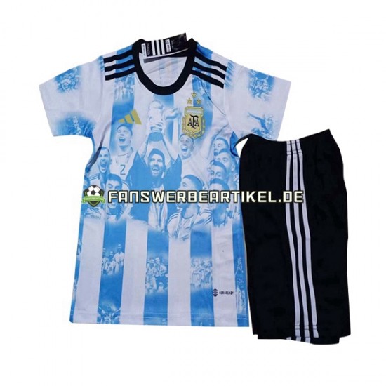 All Stars Trikot Argentinien Kinder Heimausrüstung 2023 Kurzarm