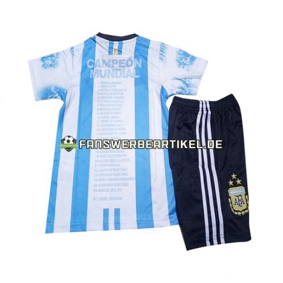 All Stars Trikot Argentinien Kinder Heimausrüstung 2023 Kurzarm