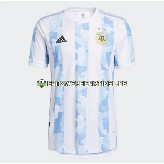 2021 Trikot Argentinien Herren Heimausrüstung Kurzarm