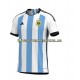 Trikot Argentinien Herren Heimausrüstung WM 2022 Kurzarm