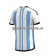 Trikot Argentinien Herren Heimausrüstung WM 2022 Kurzarm