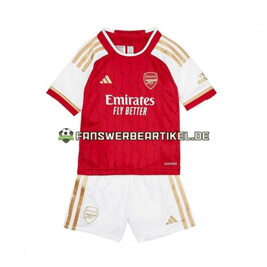 Trikot Arsenal Kinder Heimausrüstung 2023-2024 Kurzarm