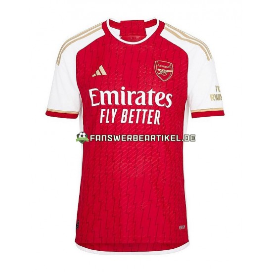 Gabriel Jesus 9 Trikot Arsenal Kinder Heimausrüstung 2023-2024 Kurzarm