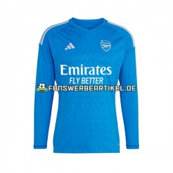 Torwart Trikot Arsenal Herren Auswärtsausrüstung 2023-2024 Langarm