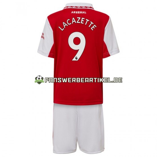 Lacazette 9 Trikot Arsenal Kinder Heimausrüstung 2022-2023 Kurzarm