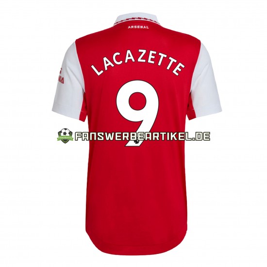 Lacazette 9 Trikot Arsenal Herren Heimausrüstung 2022-2023 Kurzarm