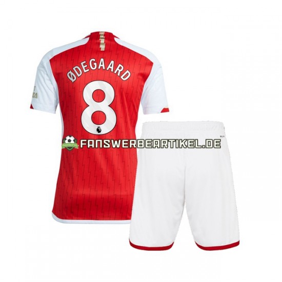 Martin Odegaard 8 Trikot Arsenal Kinder Heimausrüstung 2023-2024 Kurzarm