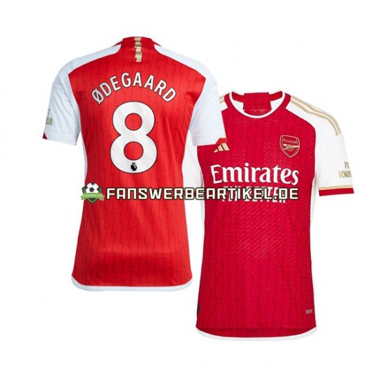 Martin Odegaard 8 Trikot Arsenal Herren Heimausrüstung 2023-2024 Kurzarm