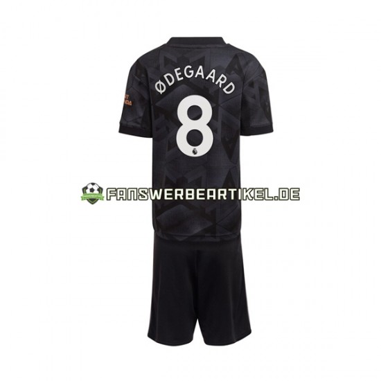 Odegaard 8 Trikot Arsenal Kinder Auswärtsausrüstung 2022-2023 Kurzarm