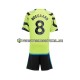 Odegaard 8 Trikot Arsenal Kinder Auswärtsausrüstung 2023-2024 Kurzarm