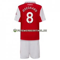 Odegaard 8 Trikot Arsenal Kinder Heimausrüstung 2022-2023 Kurzarm