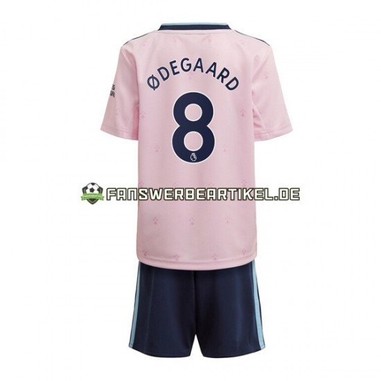 Odegaard 8 Trikot Arsenal Kinder Ausweich ausrüstung 2022-2023 Kurzarm