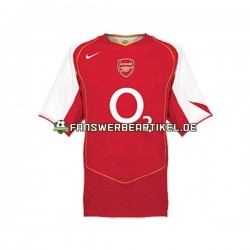 Retro Trikot Arsenal Herren Heimausrüstung 2004 Kurzarm