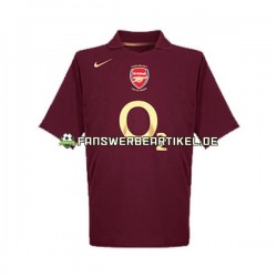 Retro 2005 Trikot Arsenal Herren Heimausrüstung Kurzarm