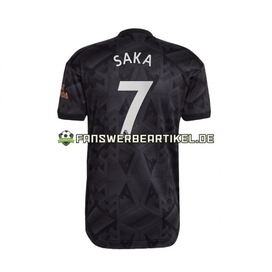 Saka 7 Trikot Arsenal Herren Auswärtsausrüstung 2022-2023 Kurzarm