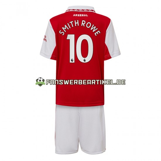 Smith Rowe 10 (2) Trikot Arsenal Kinder Heimausrüstung 2022-2023 Kurzarm