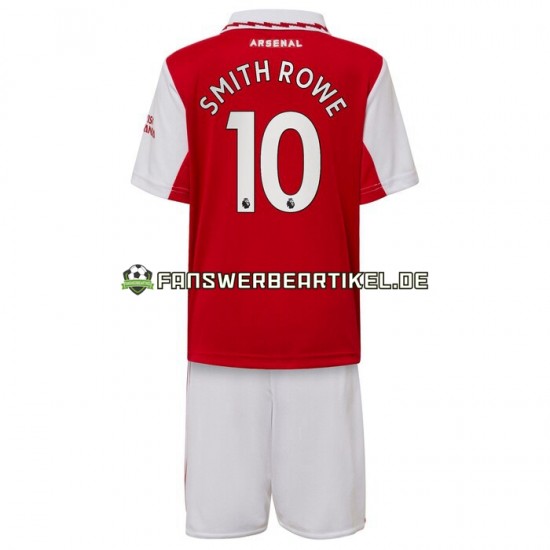 Smith Rowe 10 Trikot Arsenal Kinder Heimausrüstung 2022-2023 Kurzarm