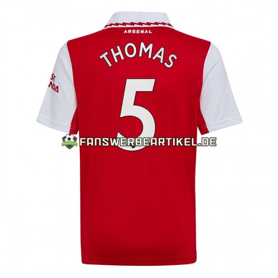 Thomas Partey 5 Trikot Arsenal Herren Heimausrüstung 2022-2023 Kurzarm