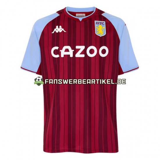 Trikot Aston Villa Herren Heimausrüstung 2021-2022 Kurzarm