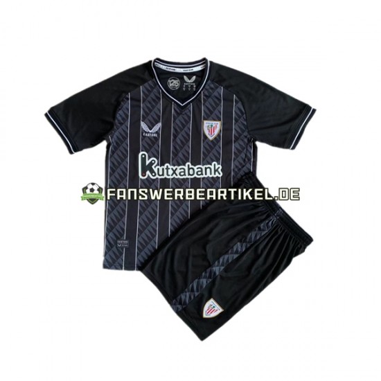 Torwart Trikot Athletic Bilbao Kinder Heimausrüstung 2023-2024 Kurzarm