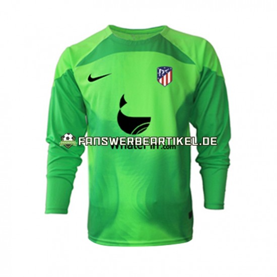 Torwart Trikot Atlético Madrid Herren Heimausrüstung 2022-2023 Langarm