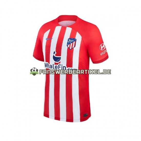 Trikot Atlético Madrid Herren Heimausrüstung 2023-2024 Kurzarm